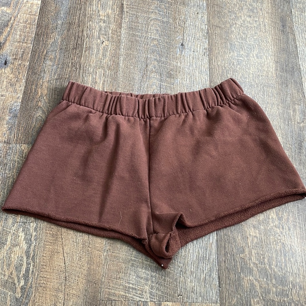 PacSun Brown Playboy Sweatshorts